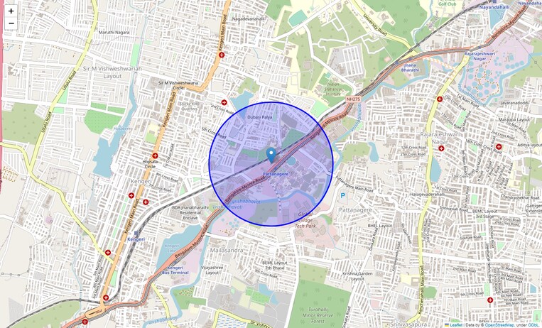 Location Map of Niketan