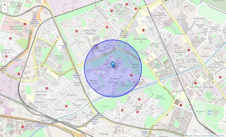 Location Map of Nimri Colony