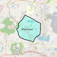 Nizampet Map