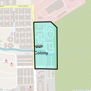 Location Map of Nnp Colony, Mumbai
