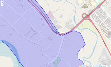 Location Map of Noida Expressway, Noida