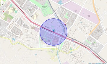 Location Map of Noida Greater Noida Expressway, Noida