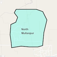 North Mullanpur Map