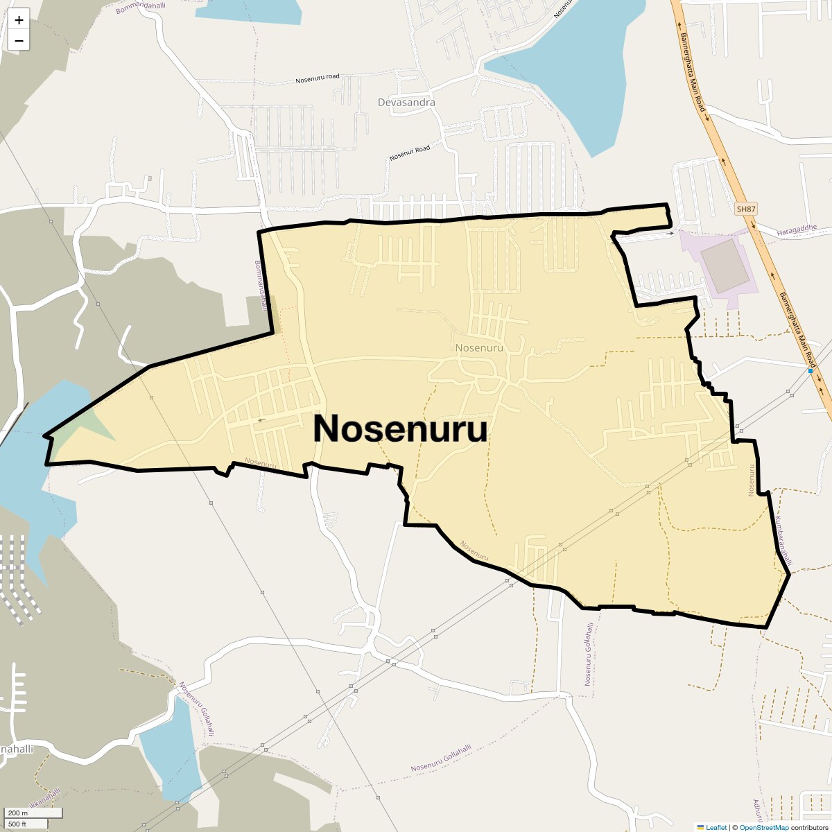 Nosenuru,Bangalore