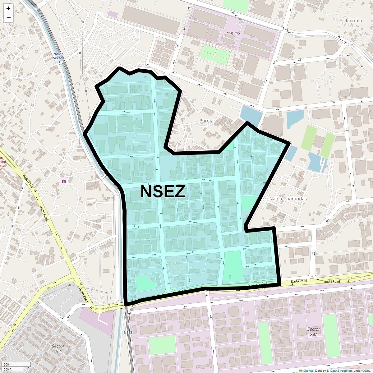 Nsez Map