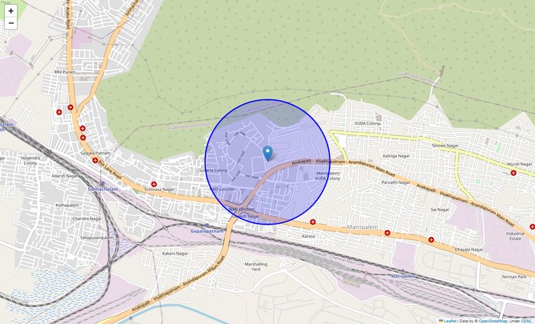 Location Map of Nstl