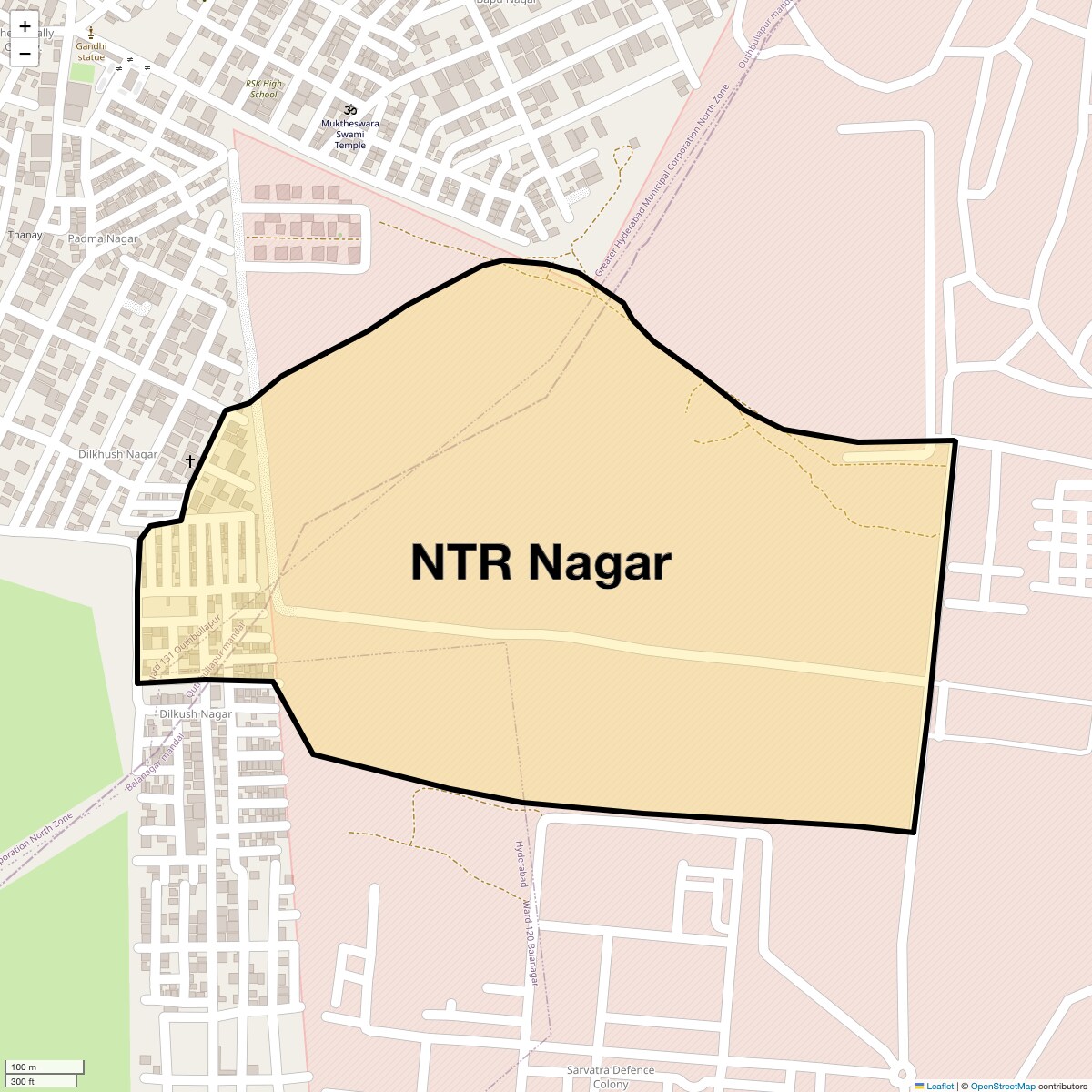 Check Time Travel of Ntr Nagar, Hyderabad