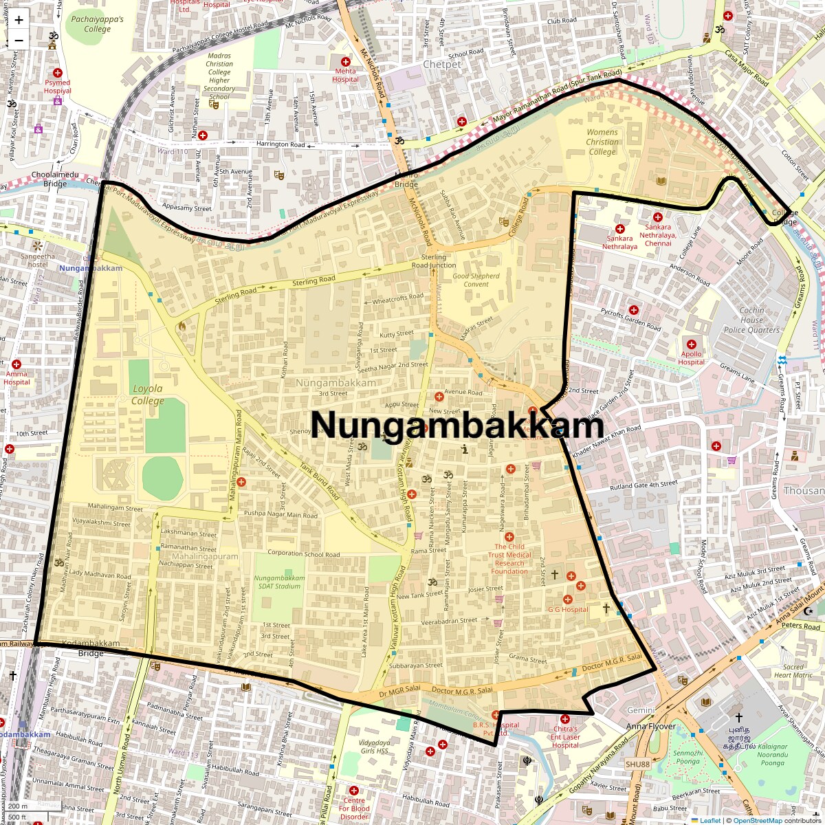 Check Time Travel of Nungambakkam, Chennai