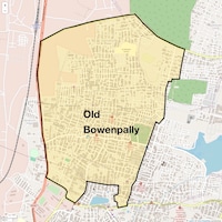Old Bowenpally Map