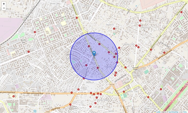 Location Map of Old Railway Road