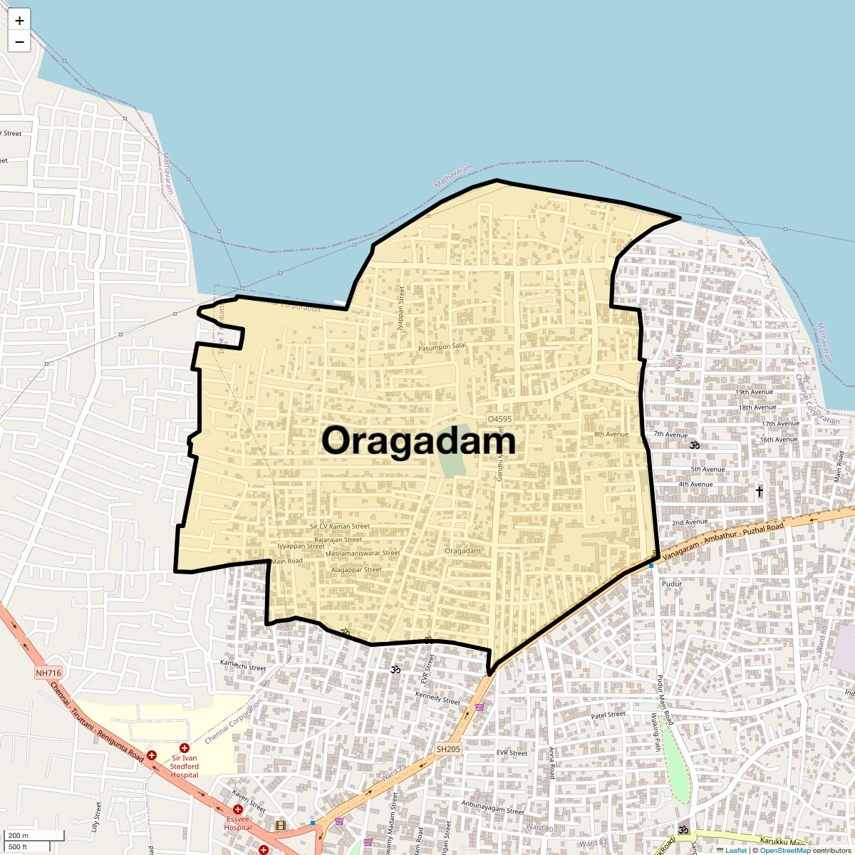 Check Time Travel of Oragadam, Chennai