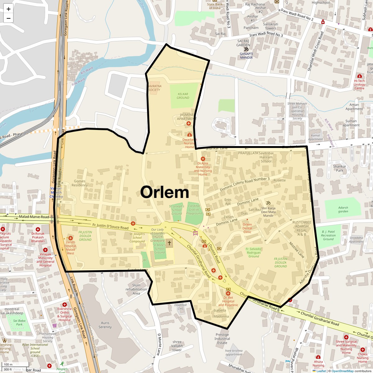 Check Time Travel of Orlem, Mumbai