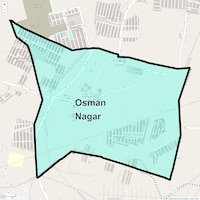 Osman Nagar Map