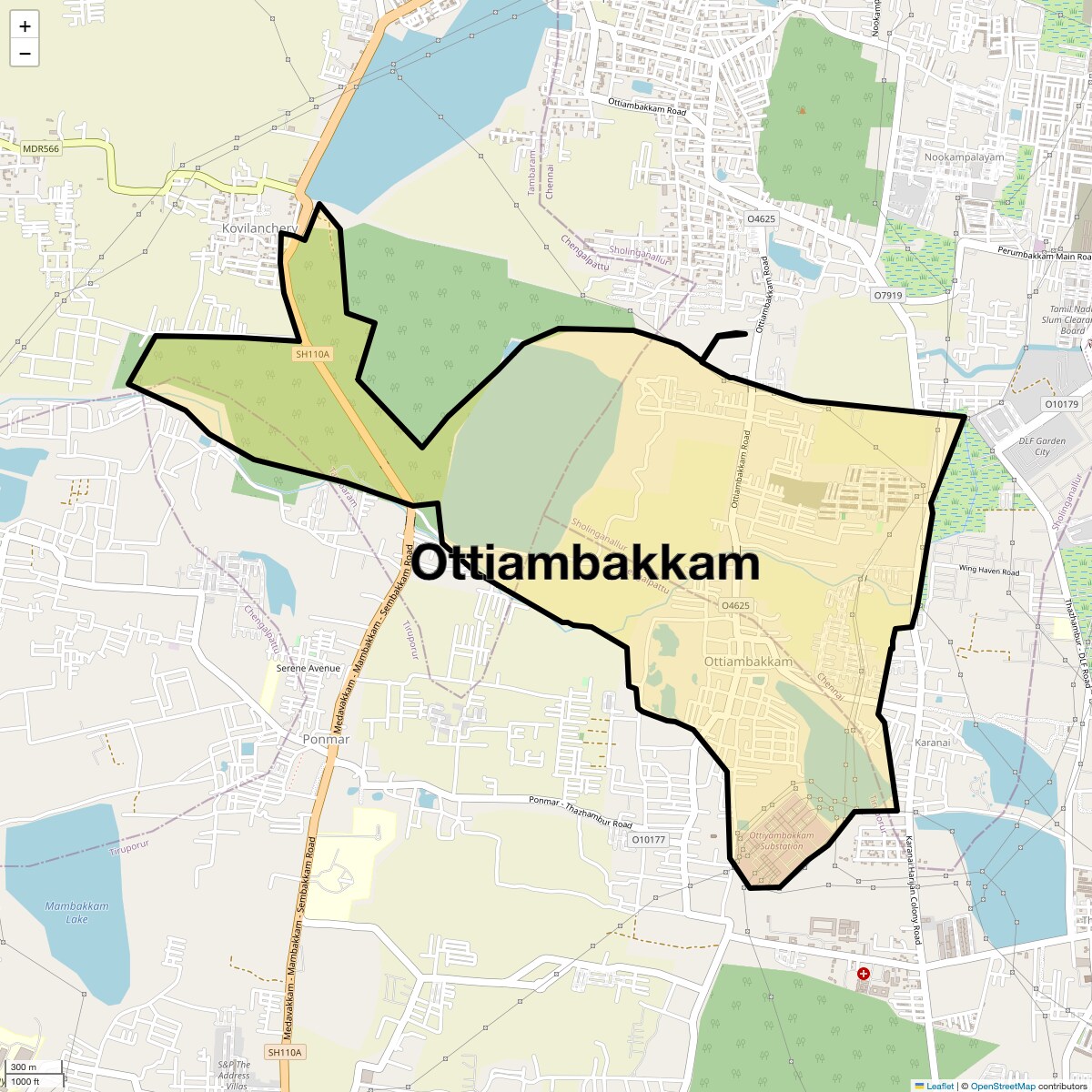 Check Time Travel of Ottiambakkam, Chennai