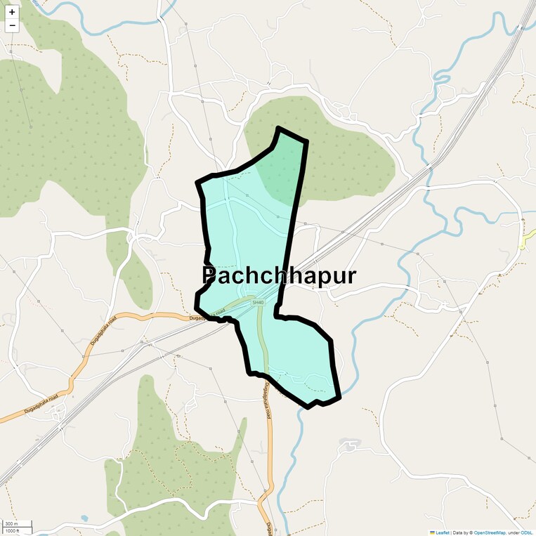 Location Map of Pachchhapur