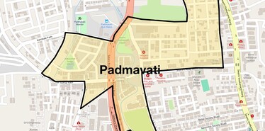 Location Map of Padmavati, Pune
