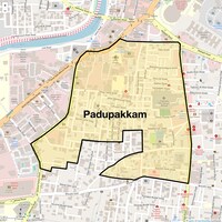 Padupakkam Map
