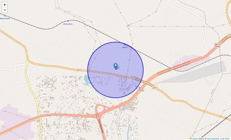 Location Map of Paikandashi