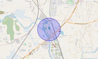 Location Map of Palava City, Thane
