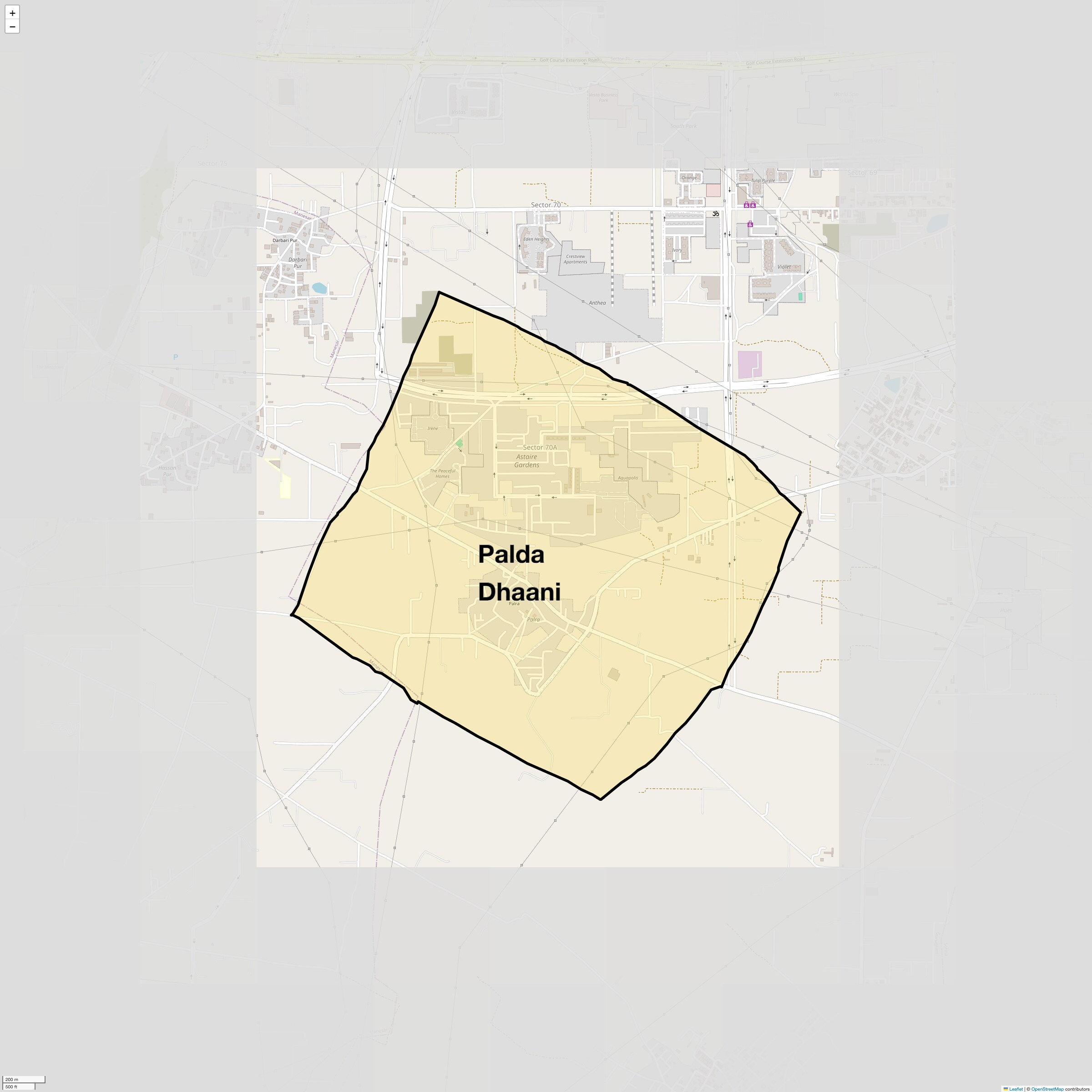 Check Time Travel of Palda Dhaani, Gurgaon