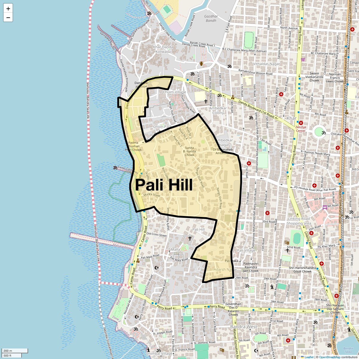 Check Time Travel of Pali Hill, Mumbai