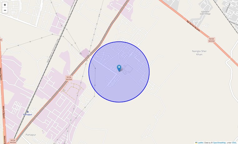 Location Map of Panchvati Enclave