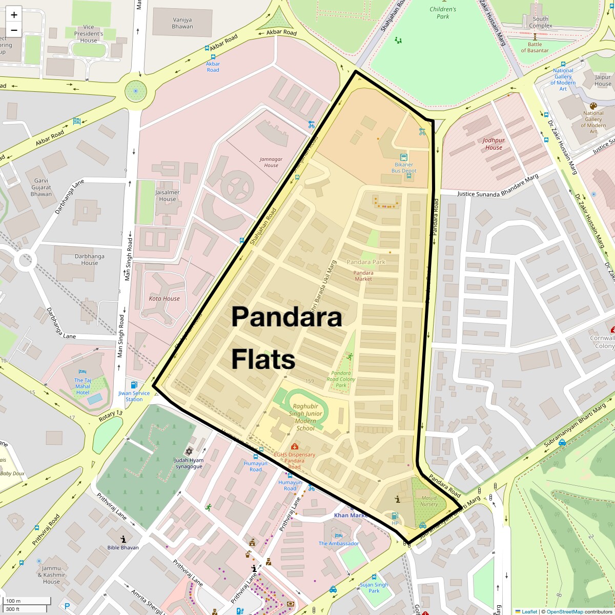 Check Time Travel of Pandara Flats, Delhi