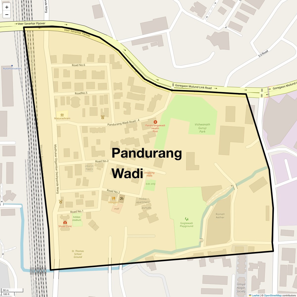 Check Time Travel of Pandurang Wadi, Mumbai