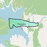 Panshet Map