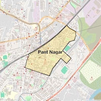 Pant Nagar Map