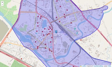 Location Map of Panvel, Navi mumbai