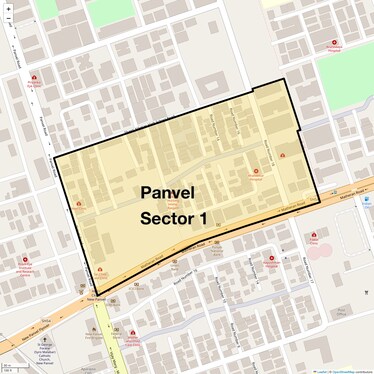 Location Map of Panvel Sector 1, Navi Mumbai