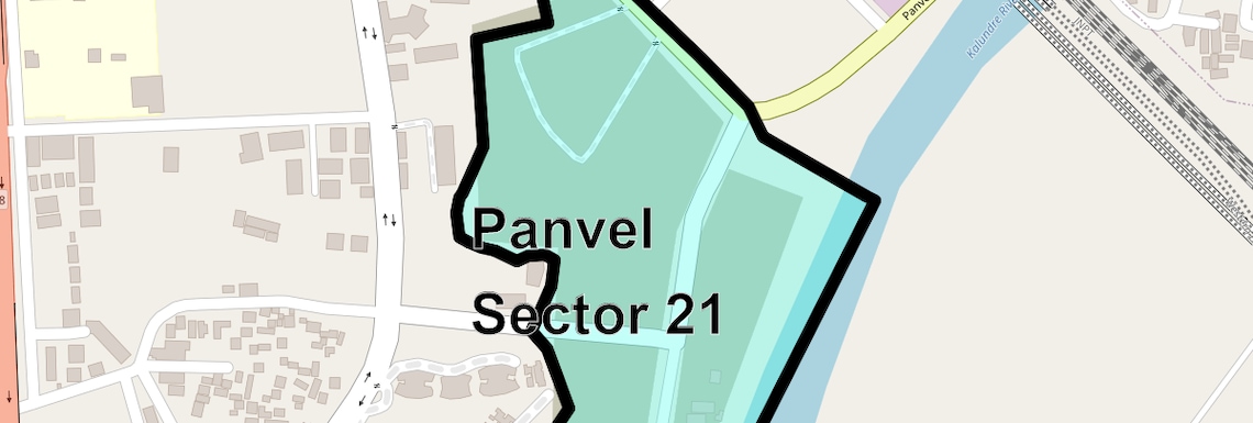 Location Map of Panvel Sector 21, Navi Mumbai