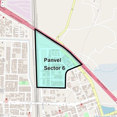 Location Map of Panvel Sector 6, Navi Mumbai