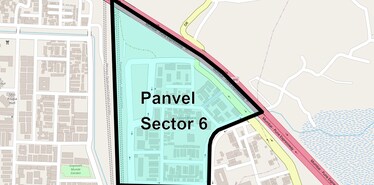 Location Map of Panvel Sector 6, Navi Mumbai