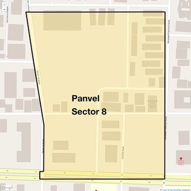 Location Map of Panvel Sector 8, Navi Mumbai