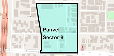 Location Map of Panvel Sector 8, Navi Mumbai