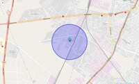 Location Map of Paper Mill Colony, Meerut