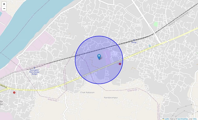 Location Map of Parbangla