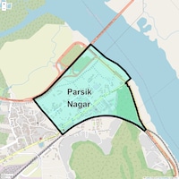 Parsik Nagar Map