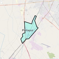 Partapur Map
