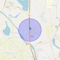Paruthipattu Map