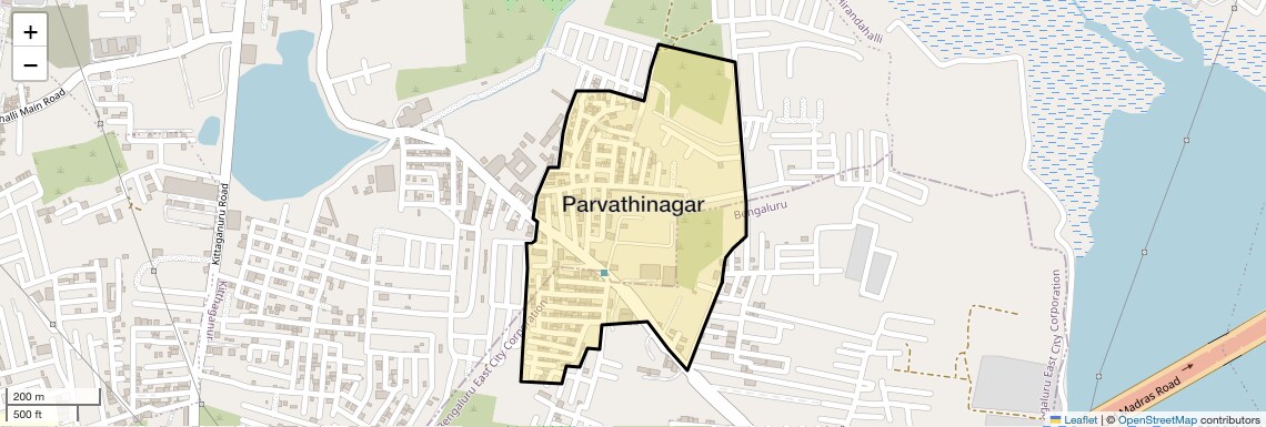 Parvathinagar,Bangalore