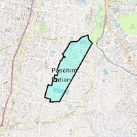 Paschim Putiary Map