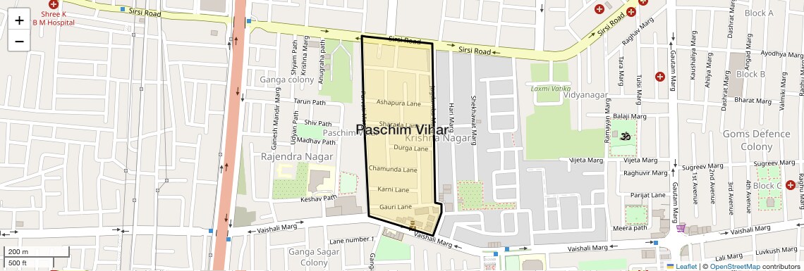 Paschim Vihar,Jaipur