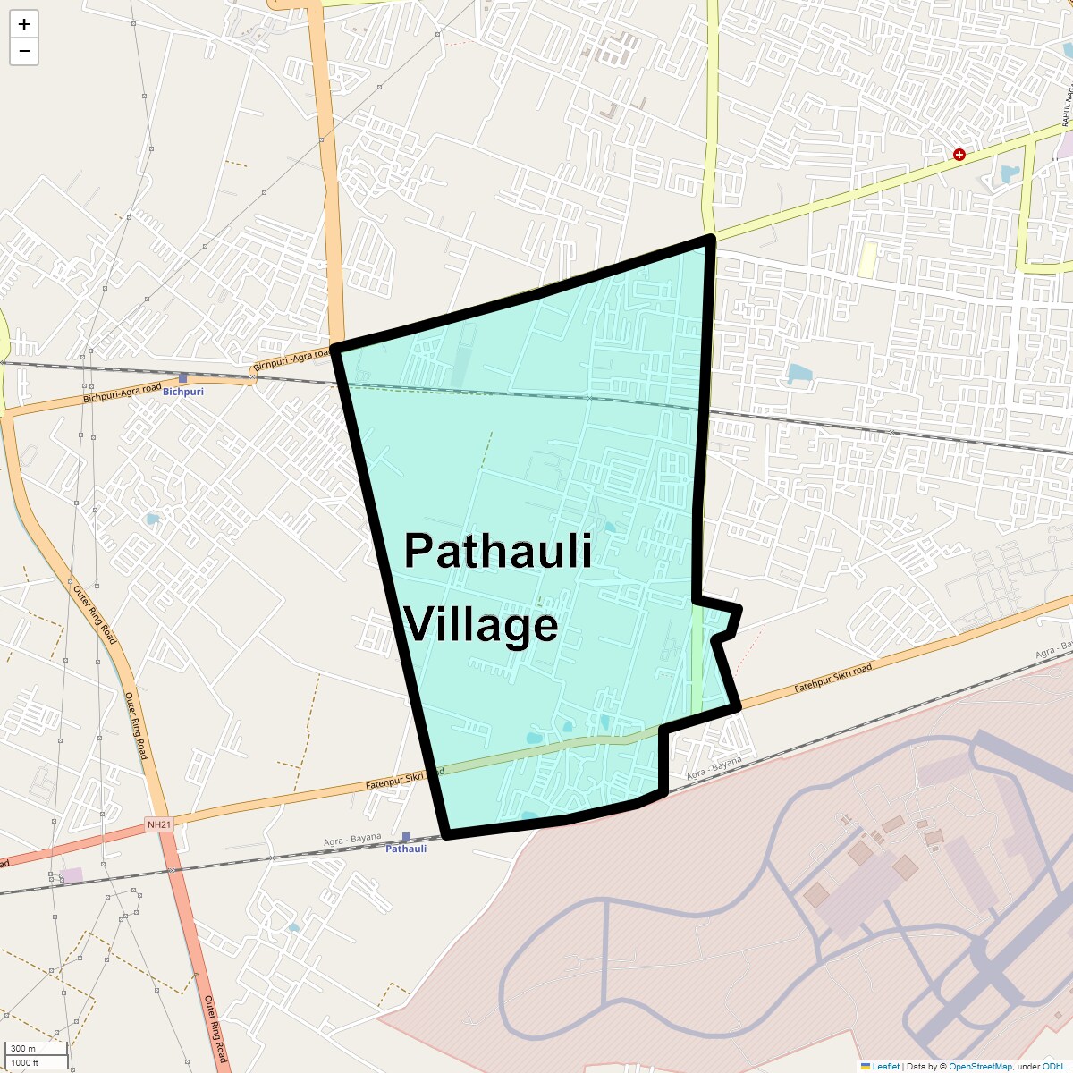 Pathauli Village Map