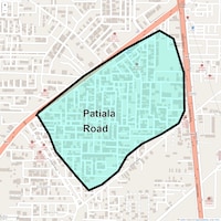 Patiala Road Map