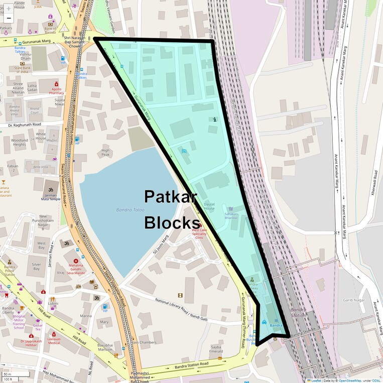 Location Map of Patkar Blocks
