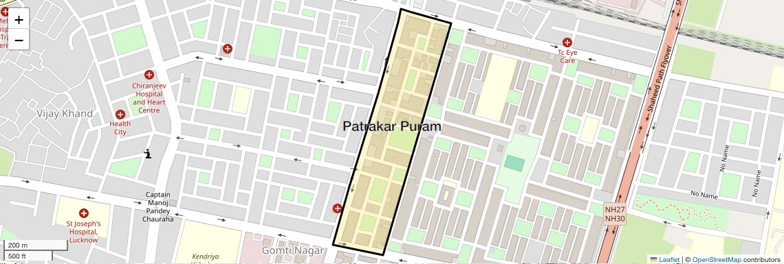 Patrakar Puram,Lucknow