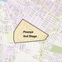 Peenya 2nd Stage Map